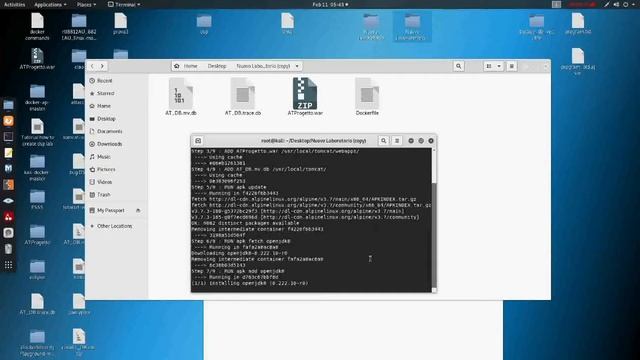 How to run a docker container with Apache Tomcat and openjdk8 (java) смотреть онлайн