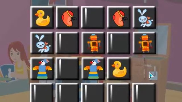 Детские карточки - игра для девочек смотреть онлайн