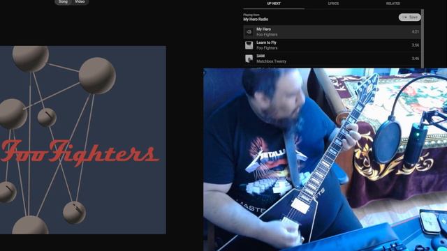 Foo Fighters My Hero (Guitar Cover) смотреть онлайн