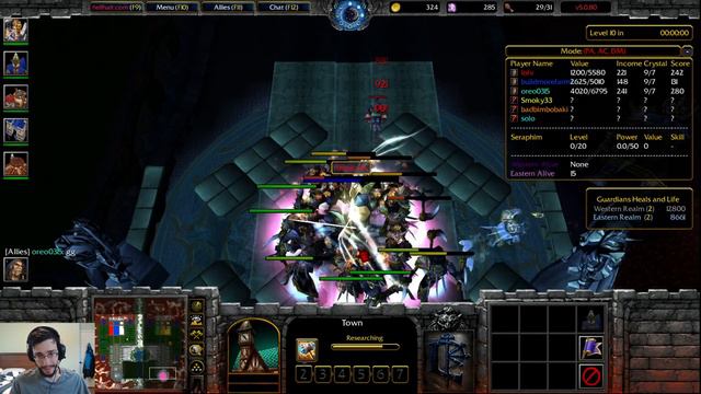 Warcraft 3 Classic: HellHalt TD Competitive #115 - The VERY RARE PRAC Game on ENT! смотреть онлайн