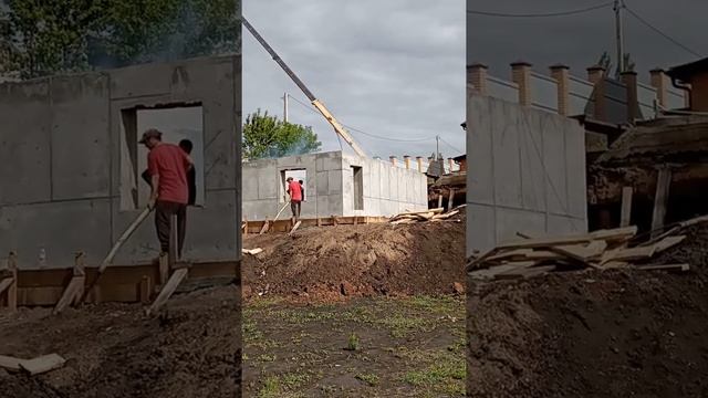 #подвал#Бетонный#монолитный#цоколь#фундамент смотреть онлайн