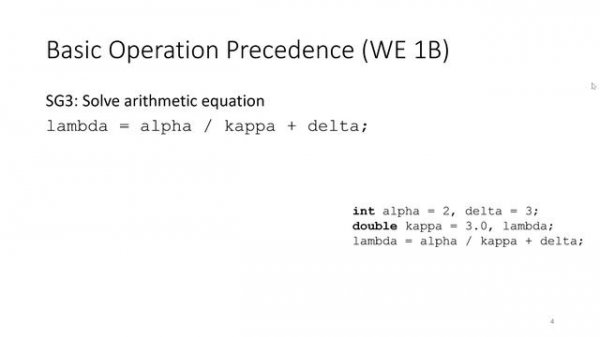 Expressions - Operator Precedence Part 1 (Java)