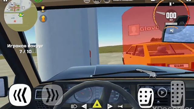 Bluetooth и Паша играет в симулятор русских тачек Bluetooth и едет на жиге девятка. смотреть онлайн