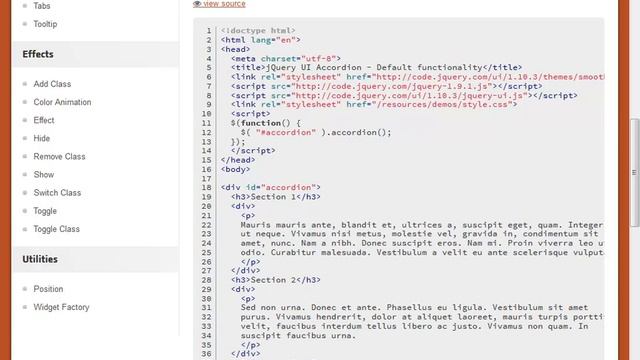 Урок 7. JQueryUI смотреть онлайн