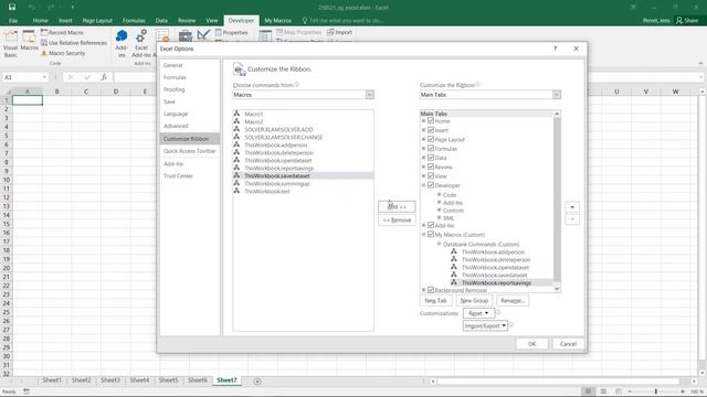 Excel - Create and Customize Menus and Add Macros (with Icons) смотреть онлайн