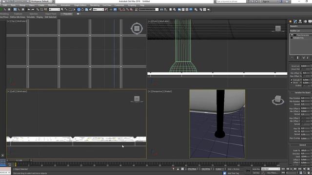 piso bwc, 3dmax and corona render and floor generator смотреть онлайн