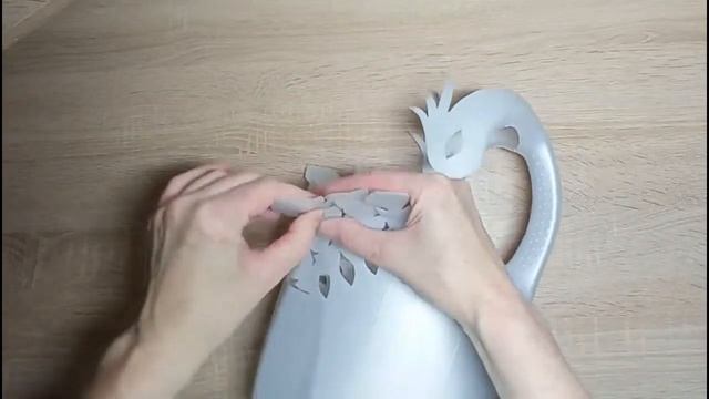 Как Сделать Павлина Своими Руками Из Бутылки От Геля смотреть онлайн