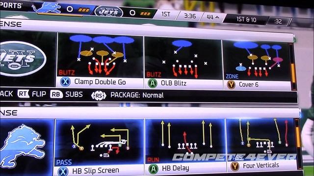 MADDEN 25 LIONS AT JETS E3 13 XBOX 360 смотреть онлайн