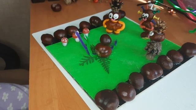 ОСЕННЯЯ поделка в ДЕТСКИЙ сад смотреть онлайн