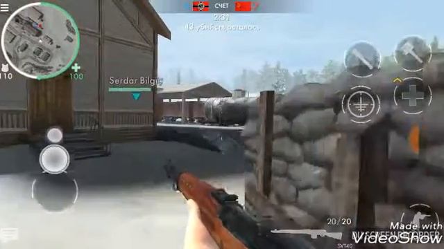World war:heroes№4—моё новое оружие и играем с ним! смотреть онлайн