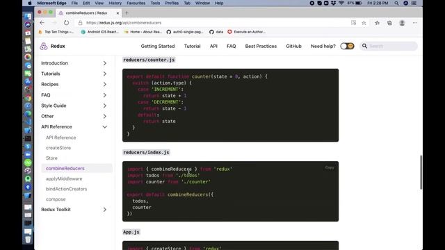 #57 React Native Redux Combine Multiple Reducers | Part 2 смотреть онлайн