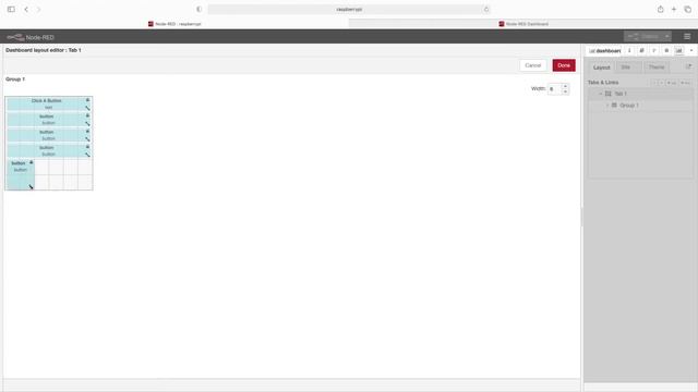 Node-Red Dashboard Graphical Interface Customizations Part 2 смотреть онлайн