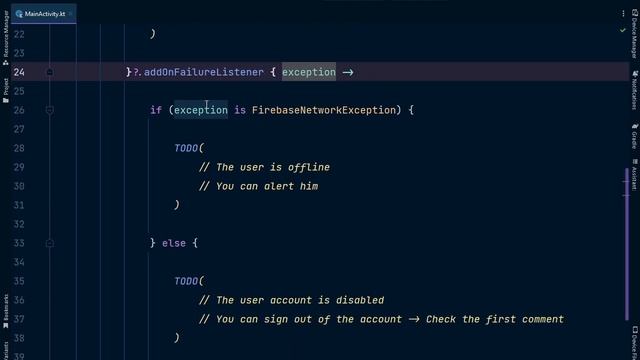 Check if the user account is disabled in Kotlin | Firebase смотреть онлайн