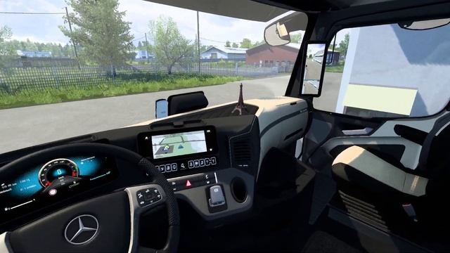 (ETS2 1.42-1.43) The new Mercedes Benz Actros MP5 2019 смотреть онлайн