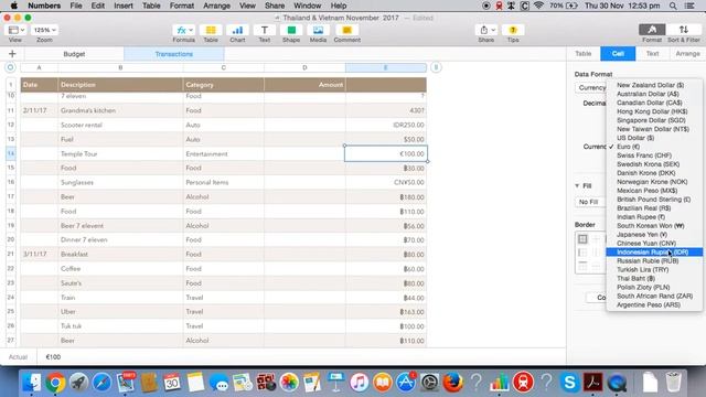 How to Add a Currency on Numbers for Mac смотреть онлайн