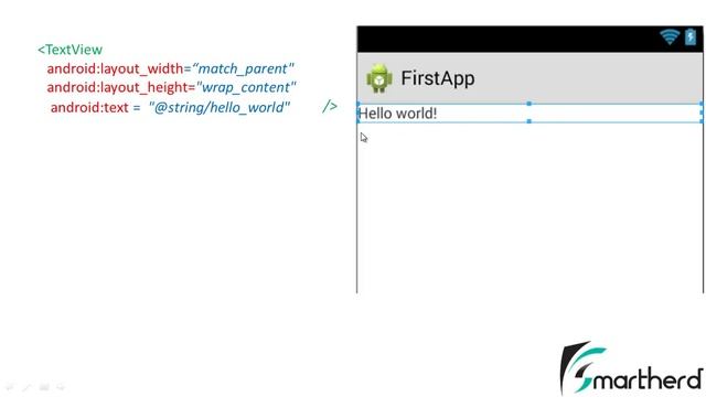 #10 Android Tutorial : User Interface : Control Sizing GETTING STARTED смотреть онлайн