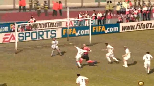 Gol de Adriano para o Vitória - Ba - Fifa 2007 смотреть онлайн