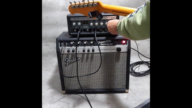 Redson EC25 tape echo & and Fender Princeton Recording amp смотреть онлайн