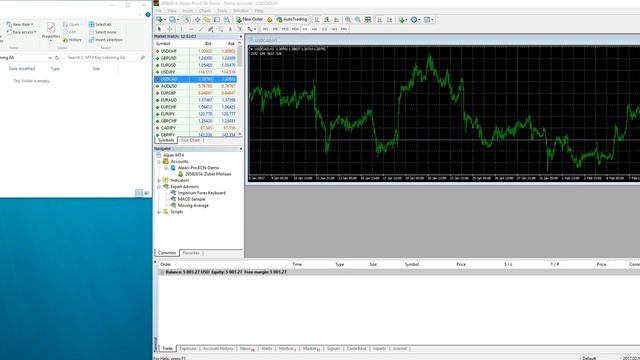Installing Forex Keyboard Key Listening EA into MT4 смотреть онлайн