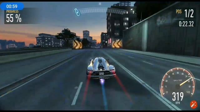 NFS No Limits Koenigsegg CCX gameplay смотреть онлайн