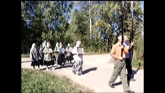 Крестный Ход в селе Заозерье Ярославской области,Угличского района. смотреть онлайн