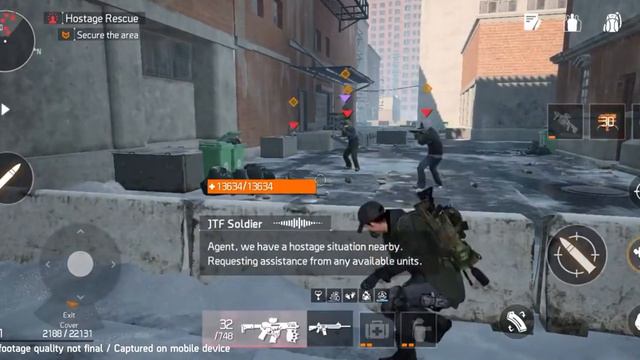 Agent, while roaming around the city, | The Division Resurgence! смотреть онлайн