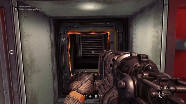 #16 "Wolfenstein: The New Order" Uber. Прохождение @Фанатам Bioshock посвящается.... смотреть онлайн