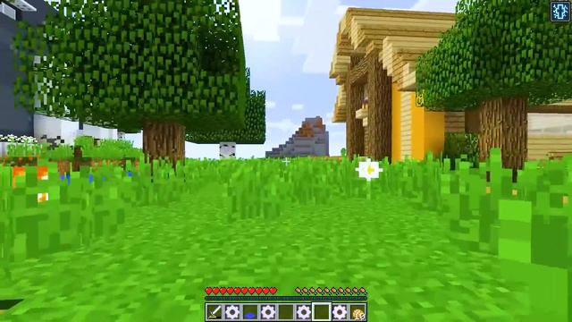 Playing Minecraft as a HELPFUL Robot Kitten! смотреть онлайн