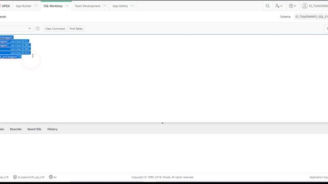 Create Table Database Oracle (Oracle Apex Part 1) #oracle #database смотреть онлайн