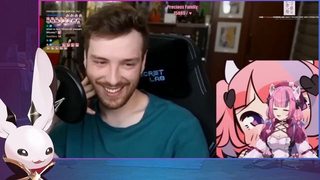 REACT TO - CDawgVA can't handle Ironmouse when she cries смотреть онлайн
