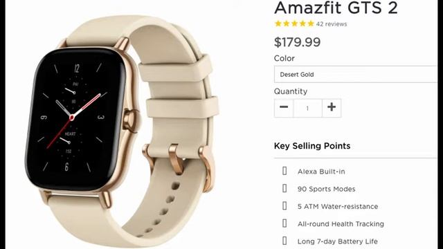 Amazfit GTS 2 Smart Watch for Android iPhone, Bluetooth Phone Calls, смотреть онлайн