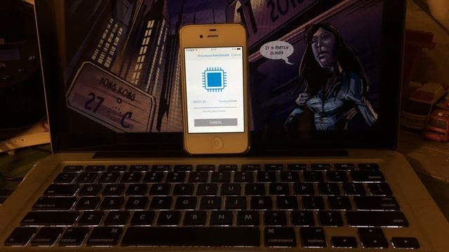[GB3017] iPhone 4s iOS 9.3.5 Geekbench 3 Speedtest смотреть онлайн