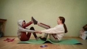 ЙОГА ЧЕЛЛЕНДЖ с подругой || Yoga Challenge на 2 || part 2