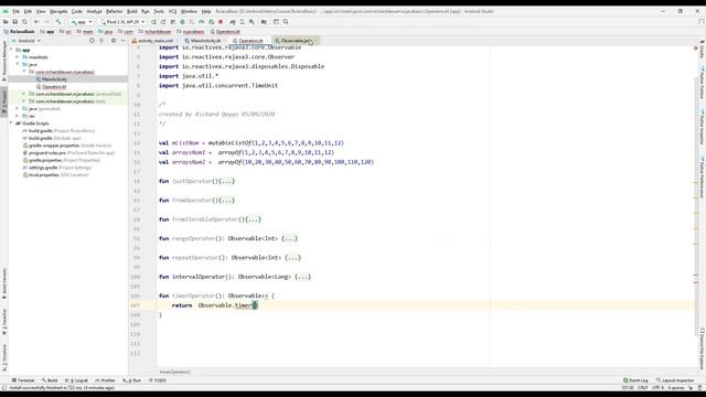RxJava | RxAndroid | Kotlin : Timer Operator смотреть онлайн