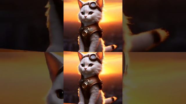 Кошка артефактор #котики #белаякошка #котэ #cat #art