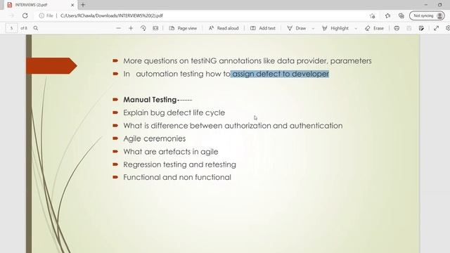 TCS Automation Testing Interview Questions | Optum Testing Interview Q&A смотреть онлайн