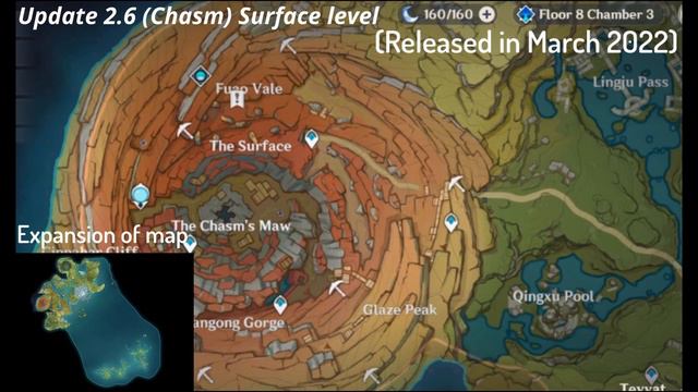 Genshin Impact Map Evolution (CBT to 3.5) Updated!!! смотреть онлайн