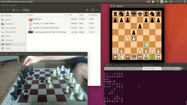 Chess Computer Vision System смотреть онлайн