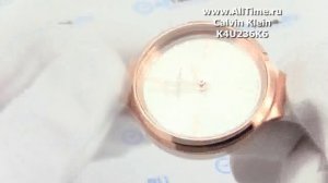 Обзор. Женские наручные часы Calvin Klein K4U236K6
