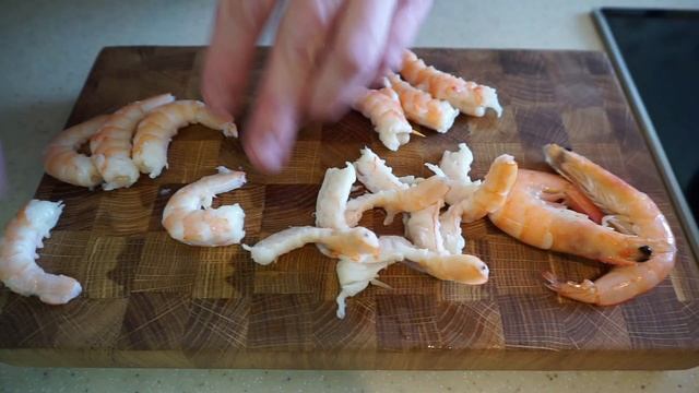 КРЕВЕТКИ жареные с чесноком и сливочным маслом смотреть онлайн