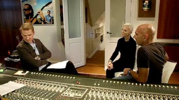 Marie Fredriksson and Mikael Bolyos interviewTv4 2014