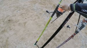 Ловлю пеленгаса на Азовском море.  Тестирую шамат из EVA пены и крючки Trabucco.