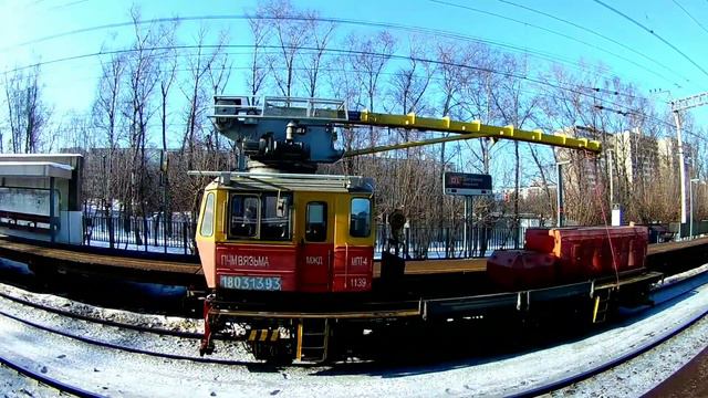Мотовоз МПТ4-1139. (Платформа Дегунино) смотреть онлайн