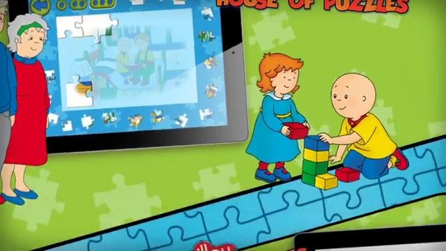 Caillou House of Puzzles смотреть онлайн