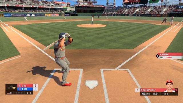 R.B.I. Baseball 20 - Cardinals vs Mets - Gameplay (ПК) смотреть онлайн