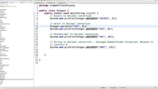 Integer Wrapper Class Video-5 смотреть онлайн