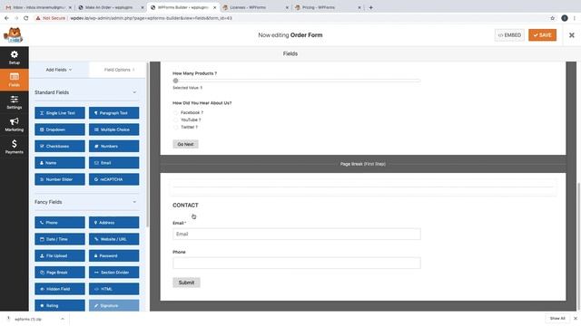 WPForms | How to Create a Multi-Step Form in WordPress Using WPForms Plugin. смотреть онлайн