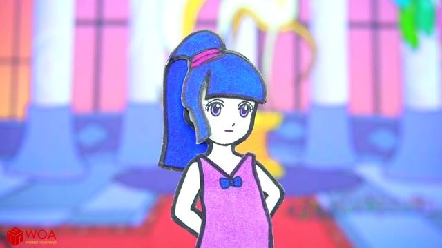 Бумажные Куклы Одеваются - Мать И Дочь Маленький Пони Декор Дома - Barbie Story & Crafts смотреть онлайн