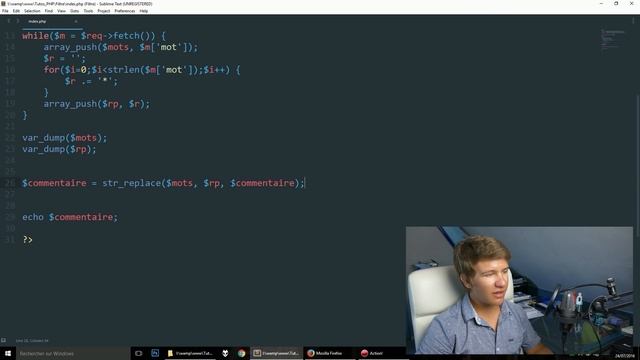 TUTO PHP - UN FILTRE À (GROS) MOTS смотреть онлайн