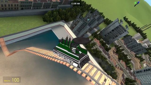 gmod train fly смотреть онлайн